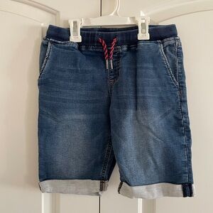 Joe's Jeans Dark Blue Jean Shorts with Red Accents